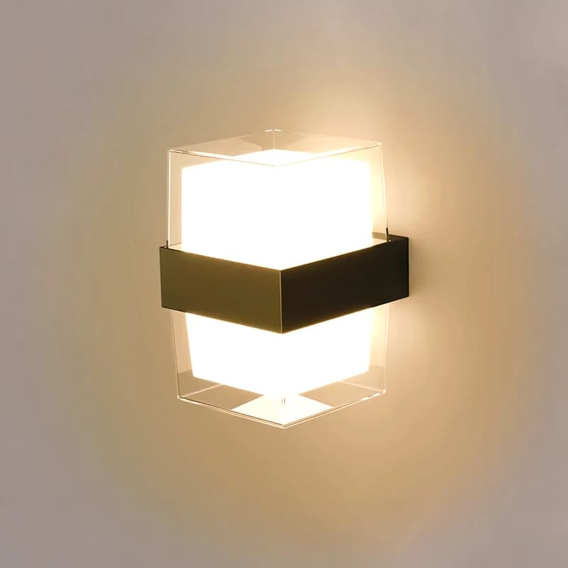 Sculptural Wall Sconce — Diffused Light